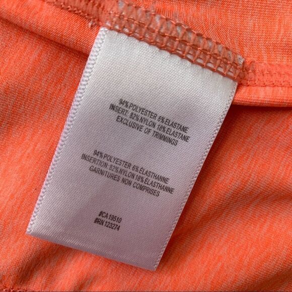 Lole Essential Zip Up Running Jacket Coral Orange Size Medium - Picture 6 of 12